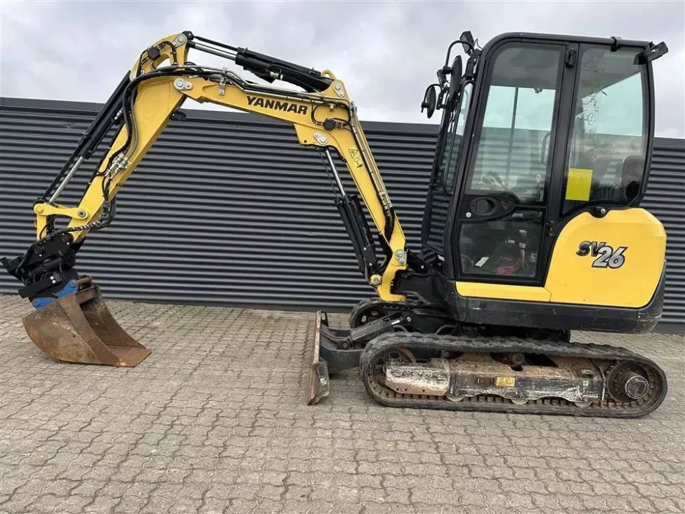 Yanmar SV26 CTR3-2T7-Mini pelle
